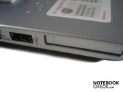 USB 2.0 und ExpressCard-Slot auf der linken Seite