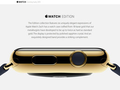 Apple Watch: Luxusmodell in 18 Karat Gold ab 5000 Dollar?