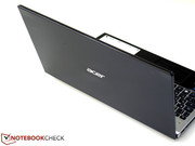 In puncto Design liefert Acer ein schickes Notebook ab.