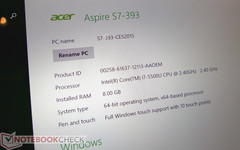 Das Acer Aspire S7 und R13 erscheinen bald mit den neuen Broadwell-Prozessoren