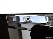 Zur Ausstattung gehört auch eine 2 Megapixel Webcam, fix integriert in den Displayrahmen.