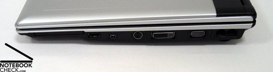 Asus Pro31S (F3SC) Anschlüsse