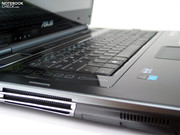 Die verbaute Tastatur hätte durchaus ein etwas lockeres Layout verdient.