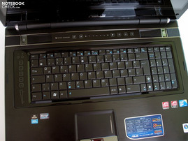 Asus W90VP Tastatur