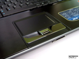 Asus W90VP Touchpad