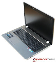 Die große Tastatur eignet sich auch zum langen Schreiben.