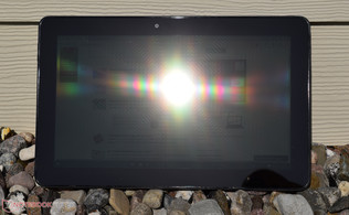 Außeneinsatz mit direkter Sonneneinstrahlung