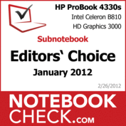 Award HP ProBook 4330s LW759ES