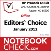 Award HP ProBook 6465b LY433EA