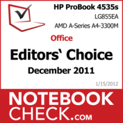 Award HP ProBook 4535s-LG855EA