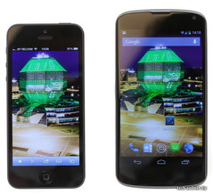 Apple iPhone 5 vs. LG Nexus 4