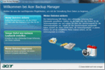 Acer Backup Manager