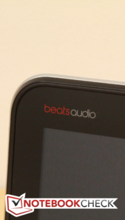 Beats Audio ist mit Text ...