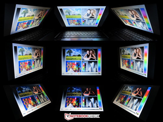Blickwinkel Asus VivoBook U38DT-R3001H