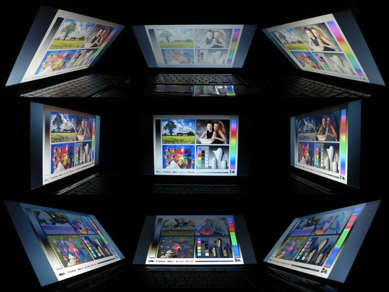 Blickwinkel Toshiba Satellite L650D-10H