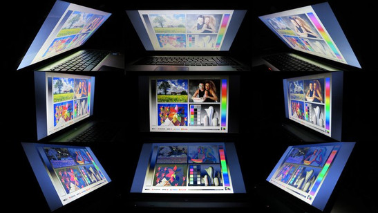 Blickwinkel HP Pavilion dv7-6101eg