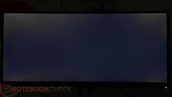 Bleeding in den Randbereichen.