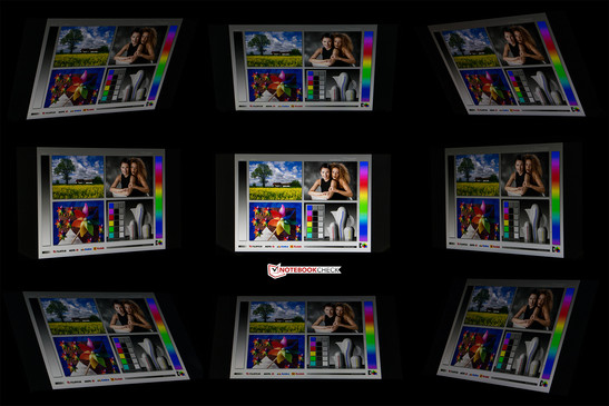 Blickwinkelstabilität des Nokia Lumia 2520