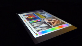 Das Display bietet sehr gute Betrachtungswinkel.