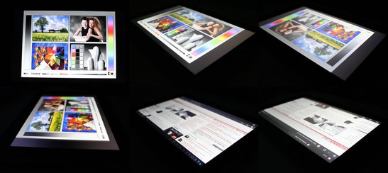 Blickwinkel Asus Eee Pad Transformer TF101