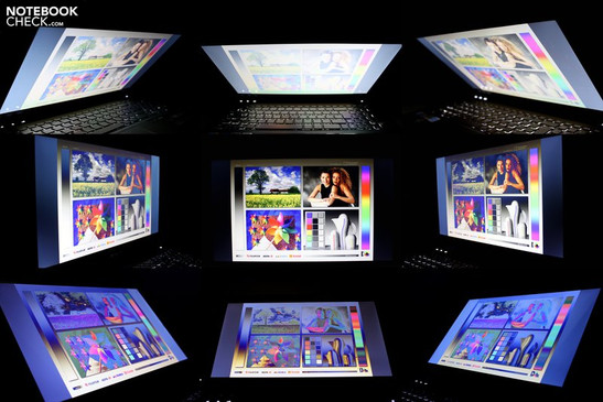 Blickwinkel Asus G53JW-SZ098V