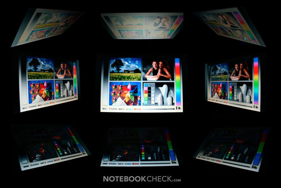 MSI Megabook PR211 Blickwinkelstabilität