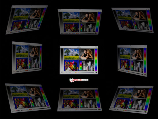 Blickwinkelstabilität des Apple iPad Air 2