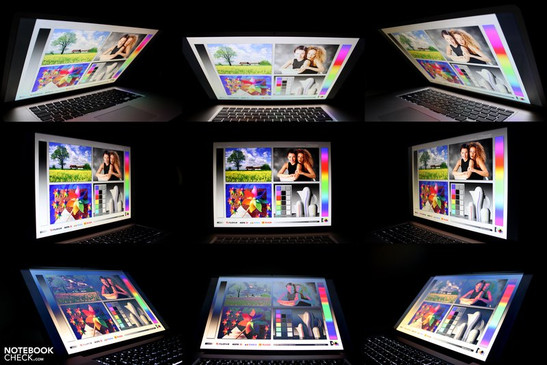 Blickwinkel Apple MacBook Pro 17 inch 2011-02 MC725D/A 2.3GHz Non Glare