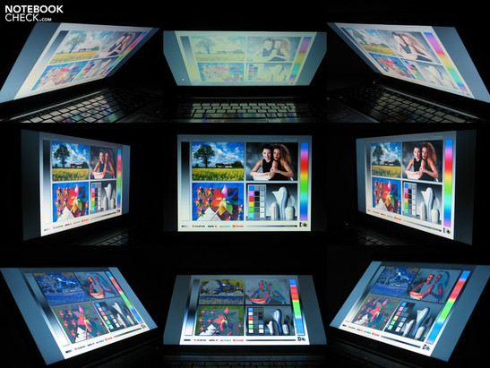 Blickwinkel Acer Aspire 4810T