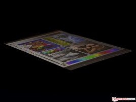 Blickwinkelstabilität des MediaPad M1 8.0