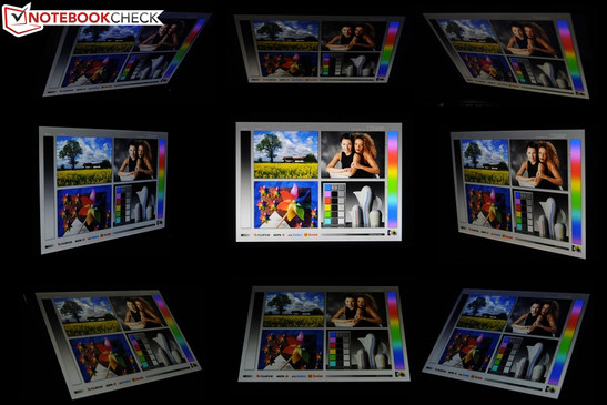 Blickwinkel Fujitsu Lifebook T901