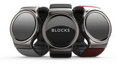 Rundes Design, modularer Aufbau: Die Blocks Smartwatch ist mit Android und iOS kompatibel.