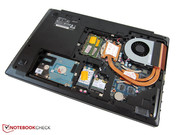 Ein Ausbau des Kühlsystems ist ebenfalls nicht schwierig.