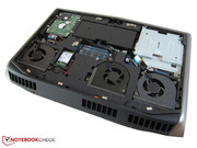 Man hat Zugriff auf die wichtigsten Komponenten.