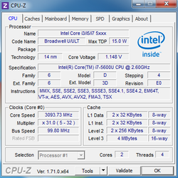 Intel Core i7-5600U "Broadwell"