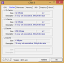 Systeminfo CPUZ Cache
