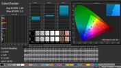 CalMan: ColorChecker (kalibriert)