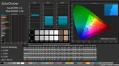 CalMAN: ColorChecker (kalibriert)