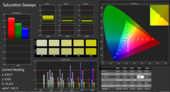 CalMAN - Farbsättigung