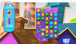 Candy Crush läuft flüssig