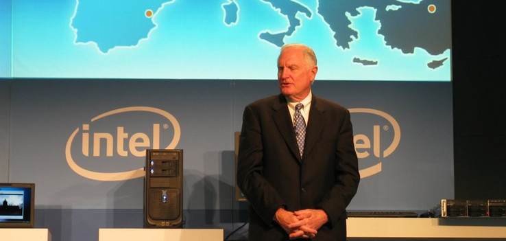 Dr. Craig R. Barrett, Chairman of the Intel Board