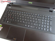 Die Tastatur verfügt über eine weiße Beleuchtung.