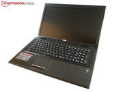 Das Gehäuse ist größtenteils matt.