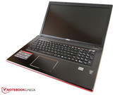 Ganz ohne Kunststoff kommt das GE70 nicht aus.