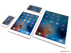 Im direkten Vergleich: iPhone SE, iPhone 6s Plus, iPad Pro 9.7 und Pro 12.9