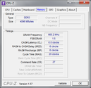 Systeminfo CPU-Z Speicher