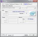 Systeminfo CPU-Z Grafik-GPU