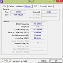 Systeminfo: CPUZ Memory