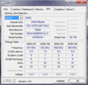 Systeminfo CPUZ SPD 1