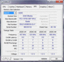 Systeminfo CPUZ SPD 2